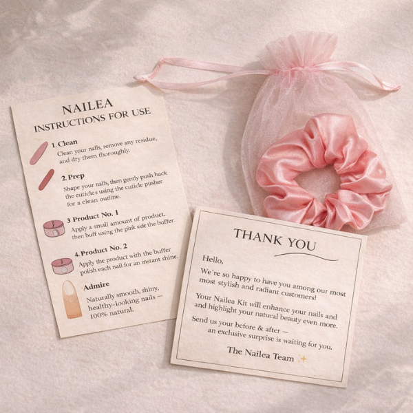 NAILEA Japanese Nail Buffing & Natural Shine Kit