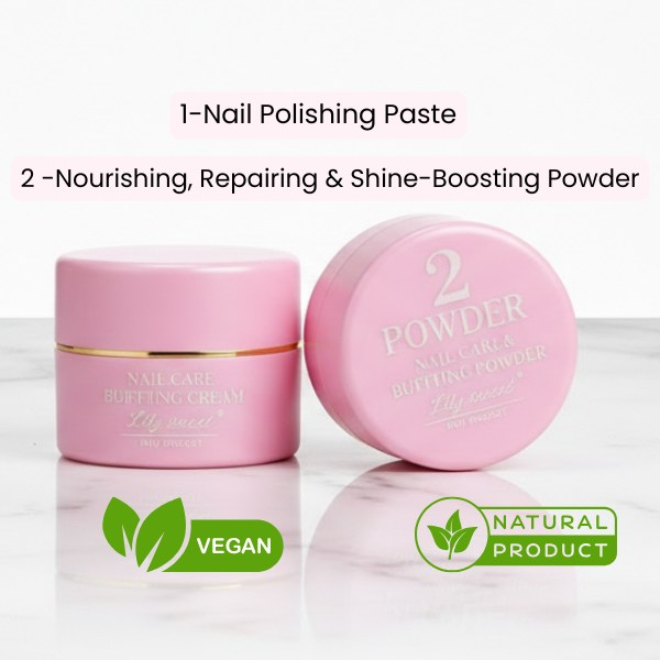 NAILEA Japanese Nail Buffing & Natural Shine Kit